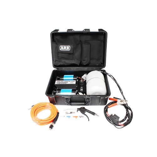 CKMTP12 ARB 4x4 12v Portable Twin Compressor Kit with Integrated Tank