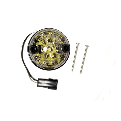 LR048189LEDSM Defender 1995 on Front Side Lamp L.E.D Smoked