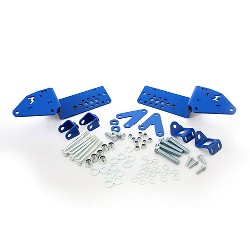 TF541 - Terrafirma Mega Sport Rear Shock Mount Kit For Defender, Discovery 1 And Range Rover Classic